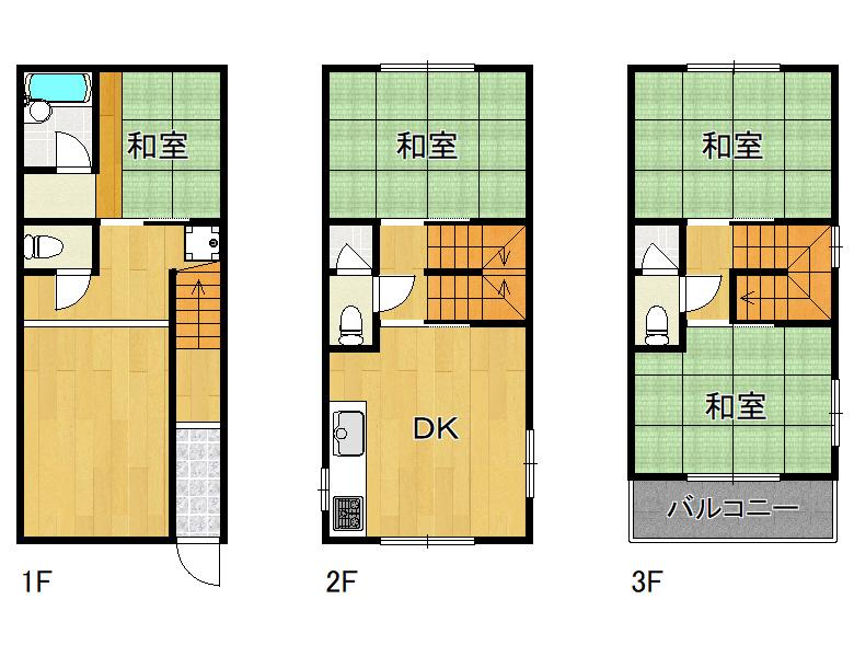 千本南１（岸里玉出駅） 3200万円