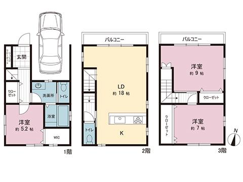 大峰元町２（藤阪駅） 1980万円