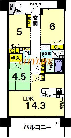 四条烏丸クロスマーク