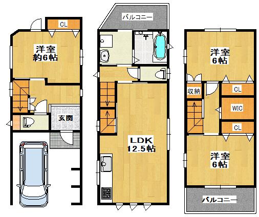 鴻池本町（鴻池新田駅） 2880万円