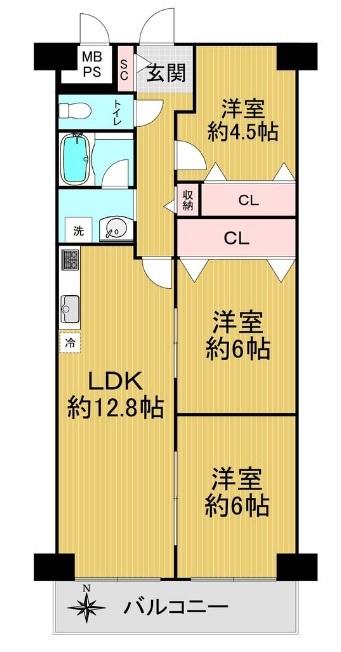 ネオコーポ大阪城公園3号棟