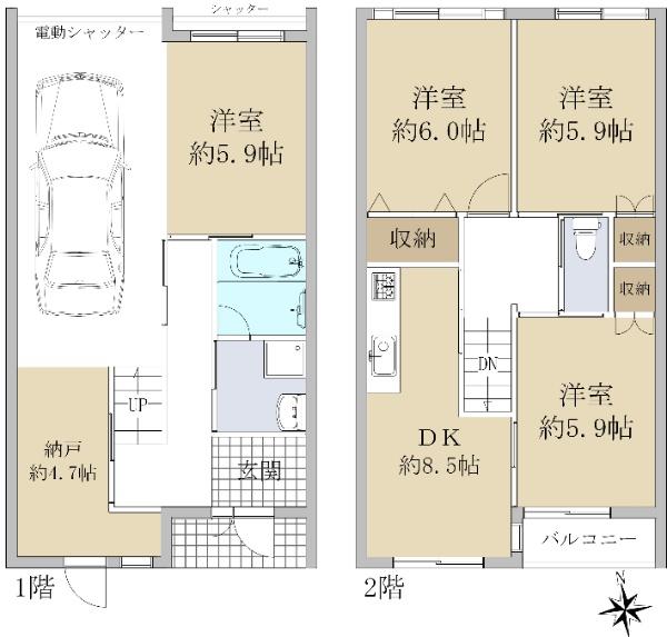 大今里南６（新深江駅） 2990万円