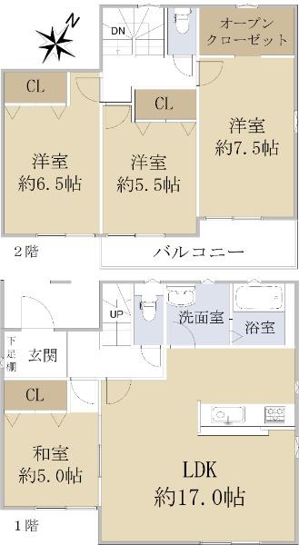 広瀬台２（佐味田川駅） 3080万円