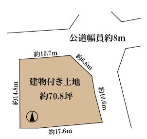 南加茂台９ 1250万円