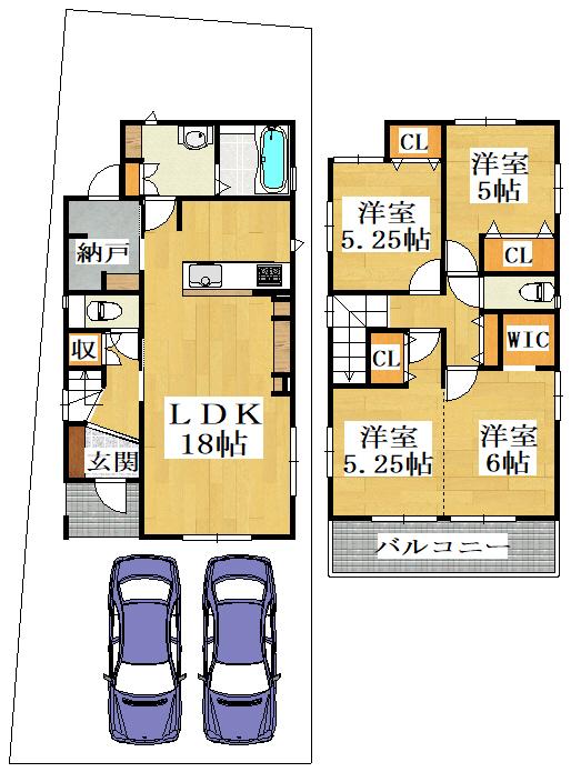 香里ケ丘１１ 4180万円・4350万円