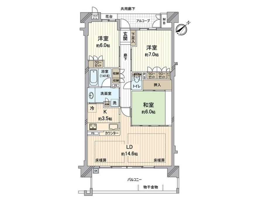 阪急日生ニュータウン花咲く丘の街