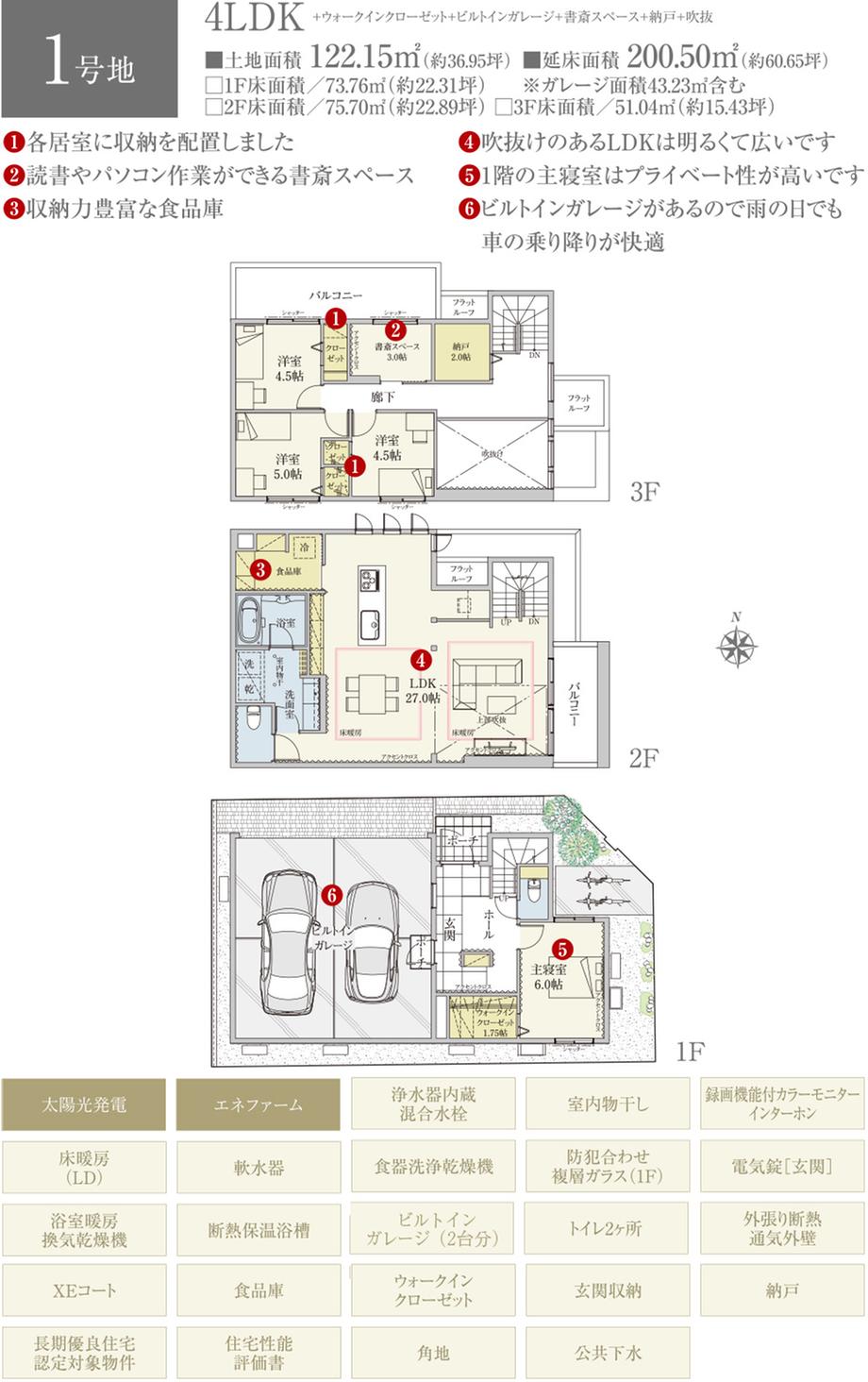 まちなかジーヴォ旭区新森II　1号地 (分譲住宅)【ダイワハウス】