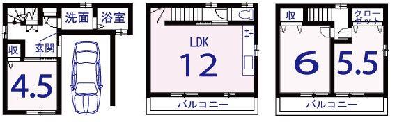 太秦森ケ東町（太秦天神川駅） 2980万円