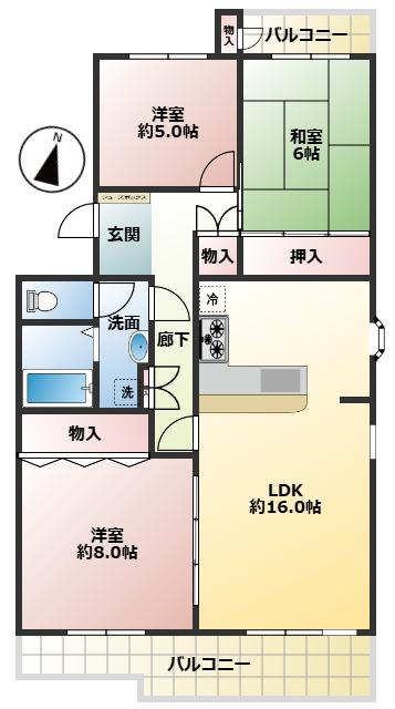 中落合第一住宅459号棟