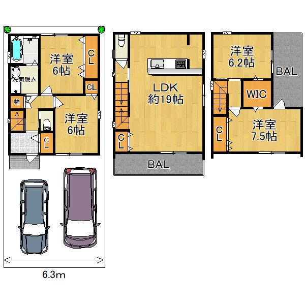 大蓮南４（弥刀駅） 3180万円