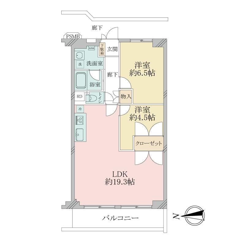 日商岩井香枦園マンション二号棟