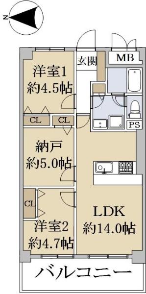 ユニライフ福島ＡＢ棟