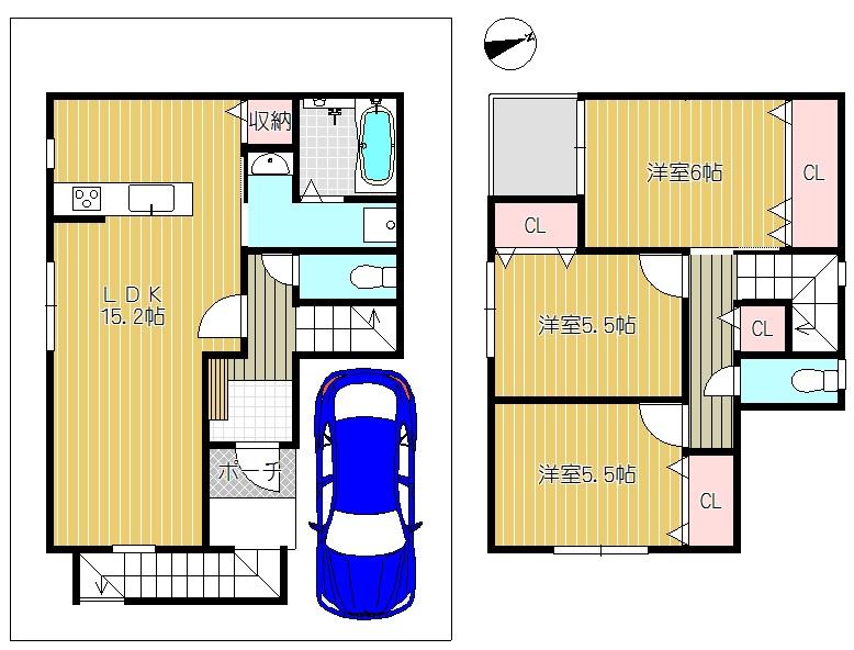 山本台３（山本駅） 3280万円