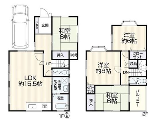 神野町２（津久野駅） 2499万円