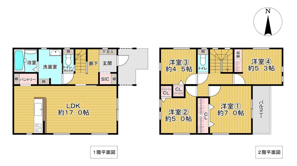 大字祝園小字杉本（新祝園駅） 3390万円