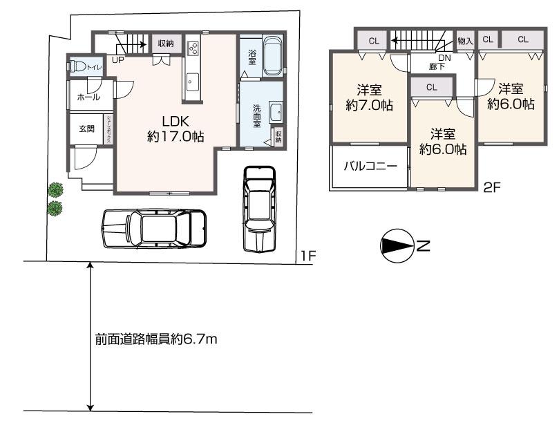 野（恵我ノ荘駅） 2680万円