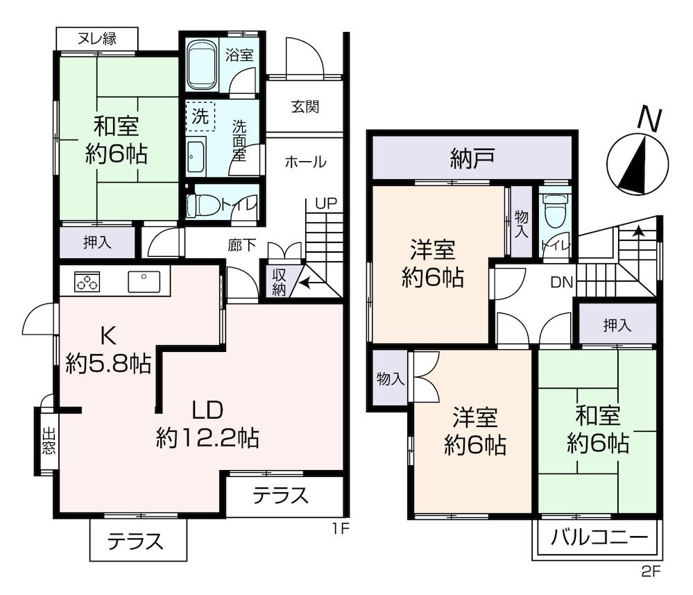 糀台４（西神中央駅） 2280万円