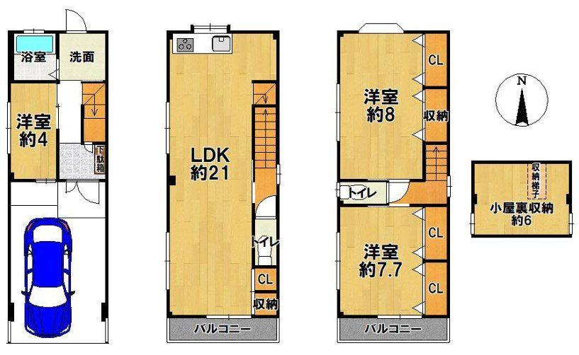 東中浜３（緑橋駅） 3300万円