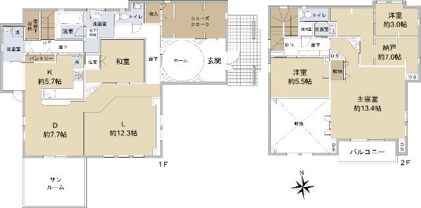 北石切町（石切駅） 9180万円