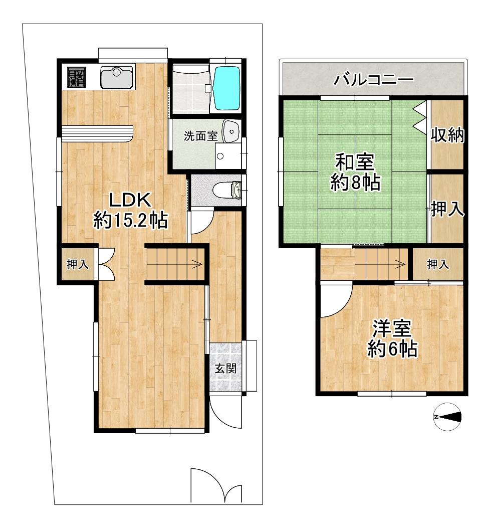 大成町（萱島駅） 980万円