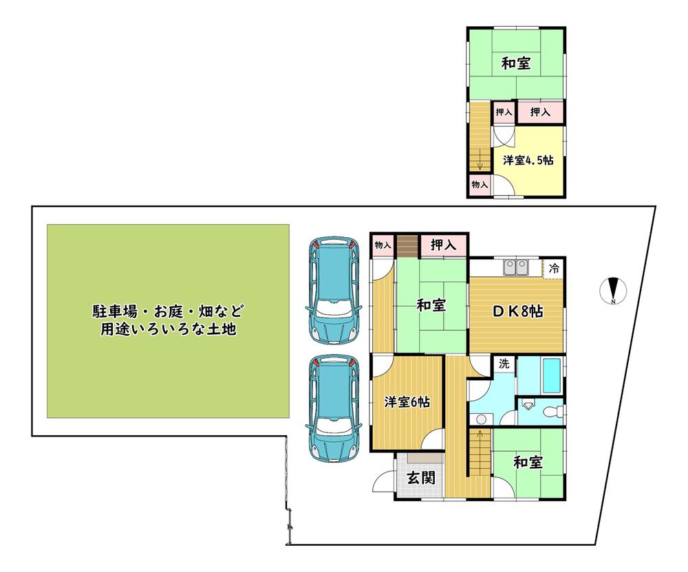 大原野字森谷 450万円