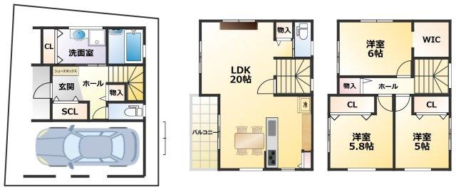 諏訪１（放出駅） 2580万円