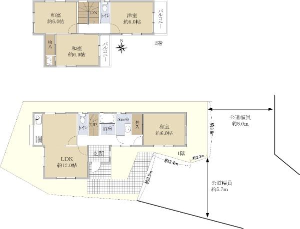 錦織南１（滝谷不動駅） 1080万円