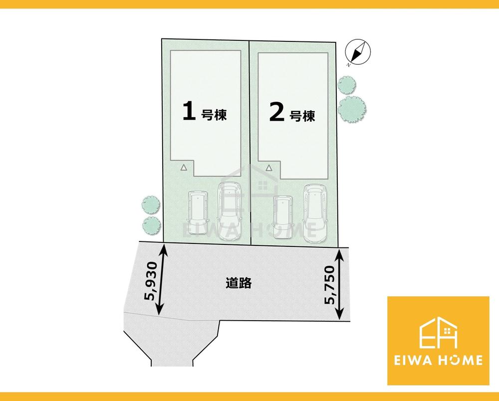 草津市上笠２３-１期　全２邸