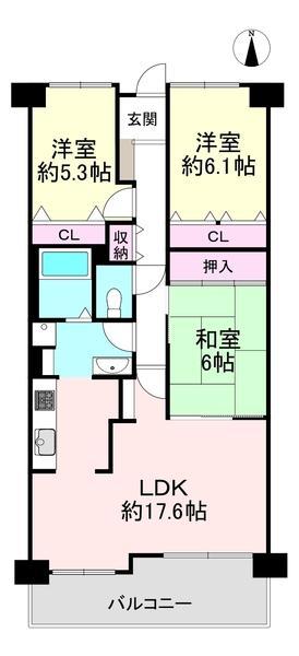 カネボウ朝倉グリーンマンション