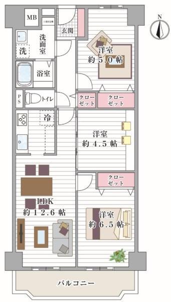 日商岩井マンション阿波座