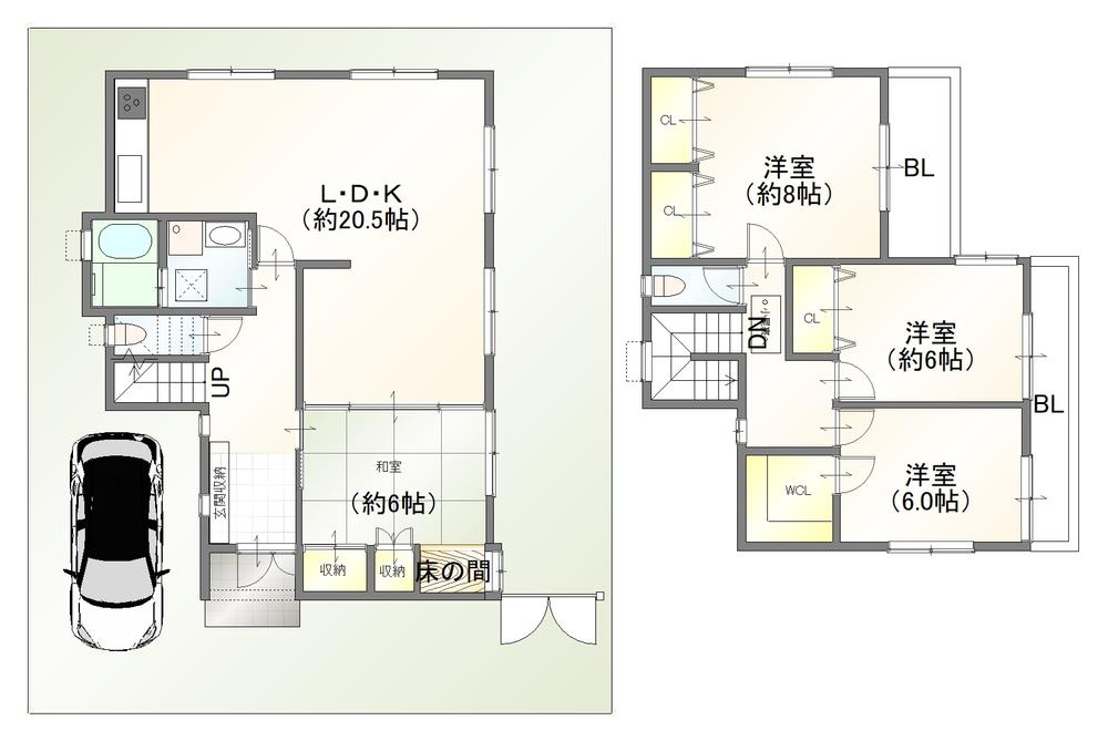 千代田町（高槻市駅） 6380万円