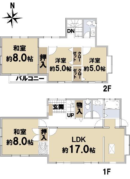 東登美ヶ丘６ 2980万円