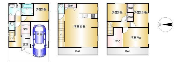 大蓮南１（弥刀駅） 2980万円