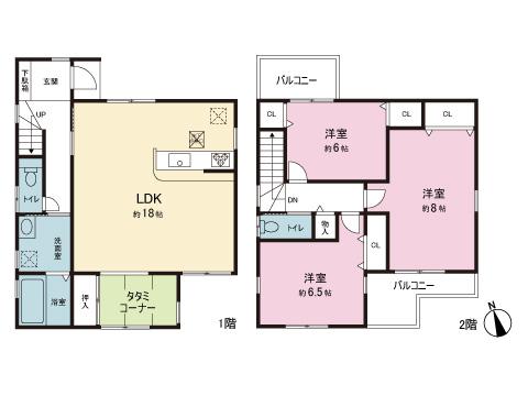 深井北町（深井駅） 3280万円