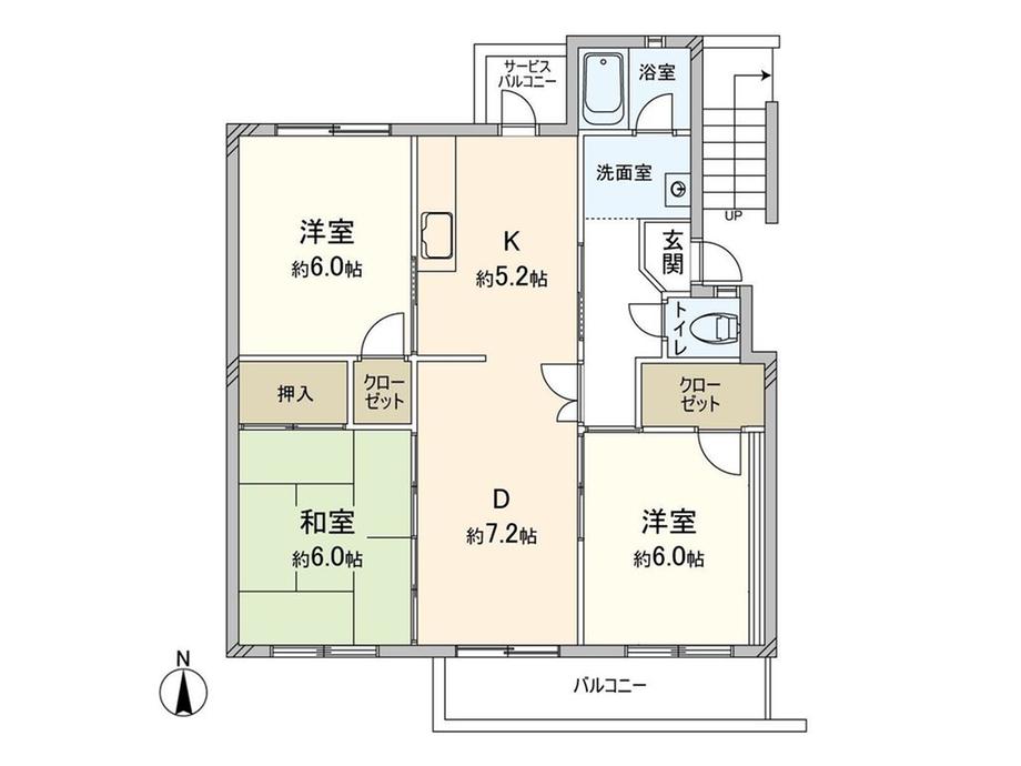 安威団地　Ａ－１３号棟