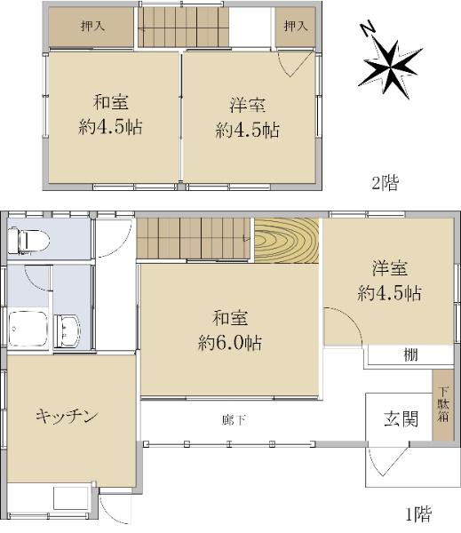 西旭ケ丘（生駒駅） 650万円