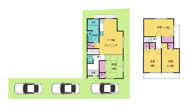 余部町上条（亀岡駅） 2380万円