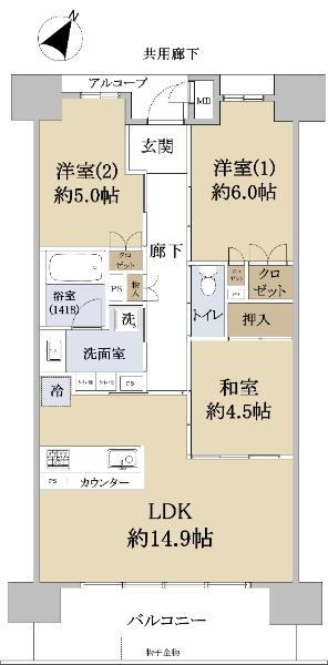 シャルマンフジスマート日根野駅前