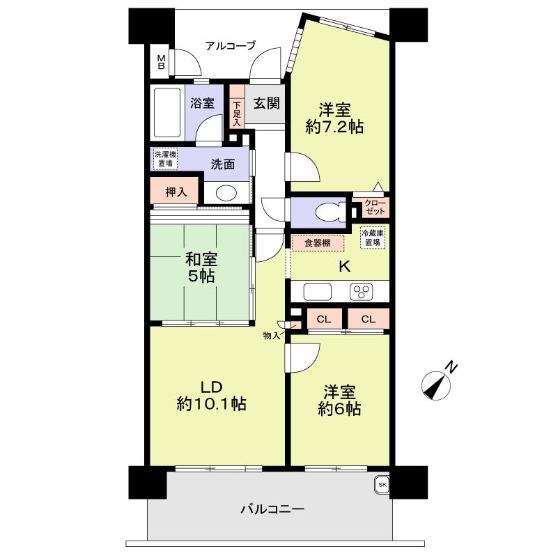 アルファステイツ鷹取駅前