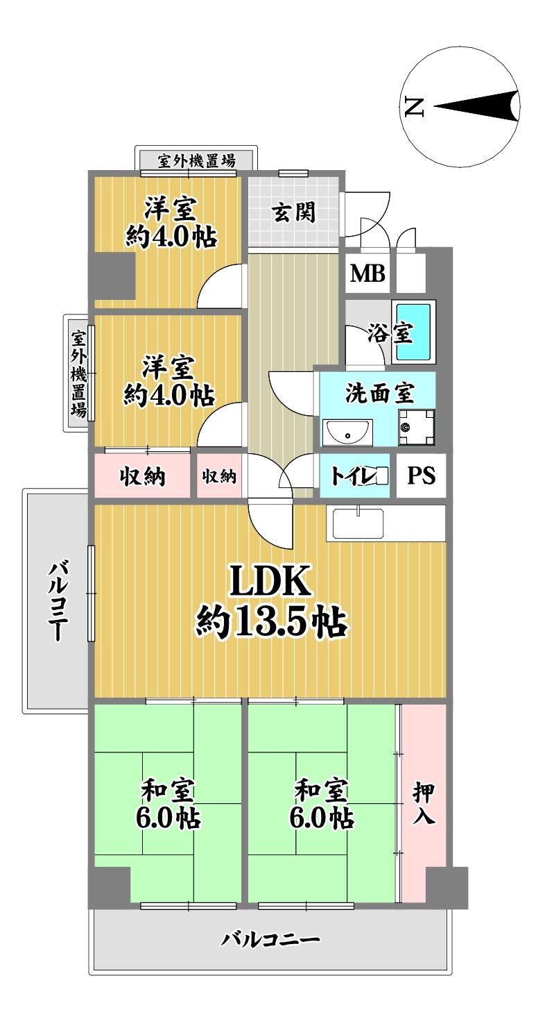 南海狭山コーポ1号棟