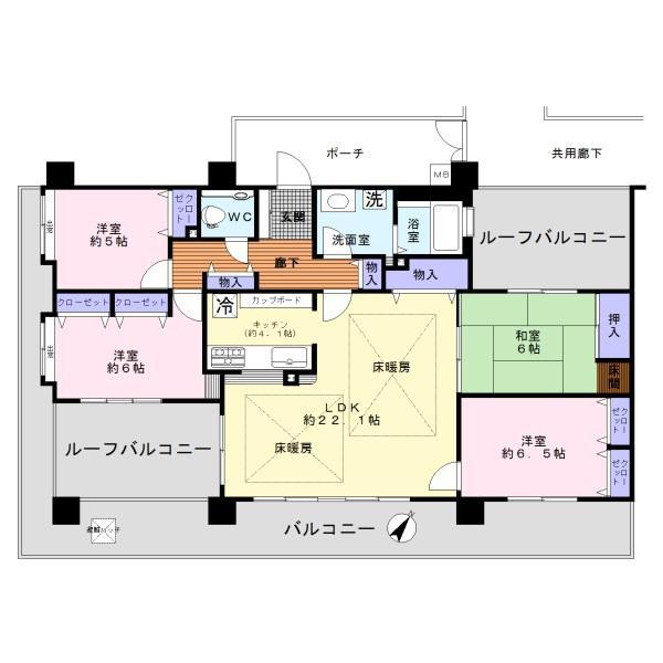 ジュネス泉大津アレグロ　中古マンション　