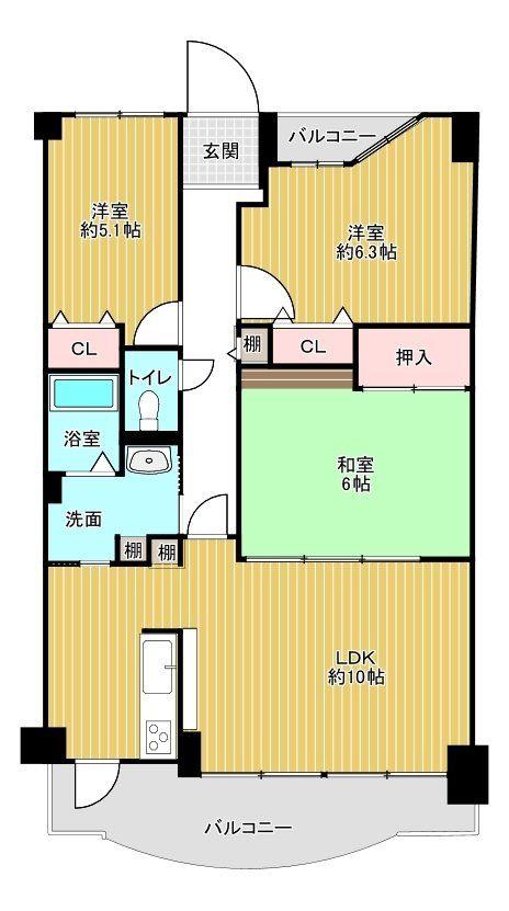 姫路市日出町3丁目　姫路シティハイツ