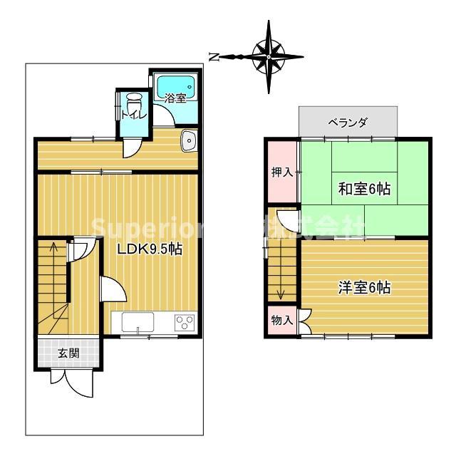 松室扇田町（松尾大社駅） 1100万円