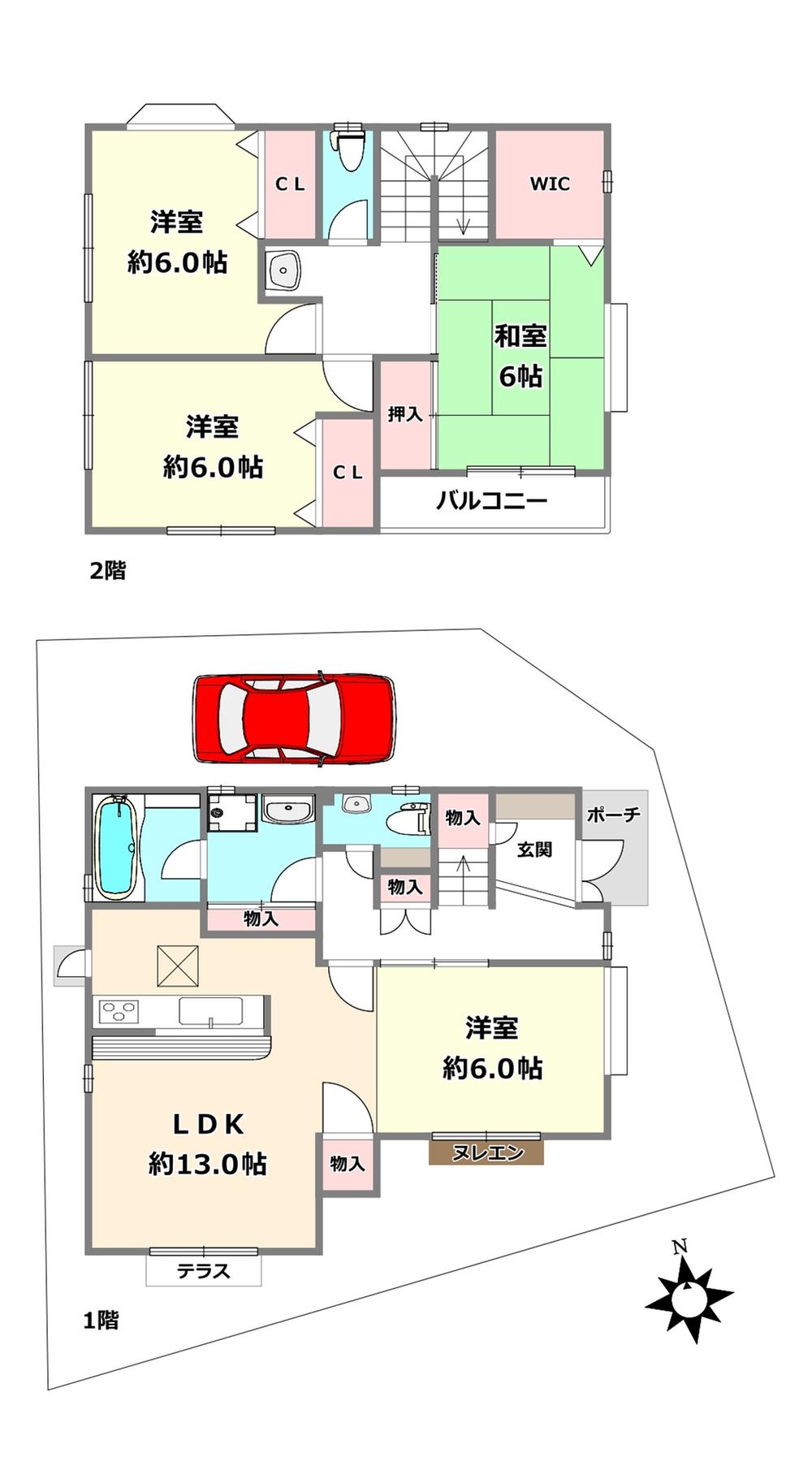 detached 大阪府豊中市若竹町１