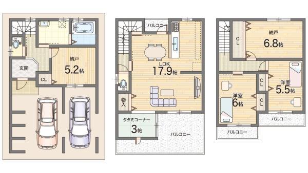 田中２（朝潮橋駅） 4980万円