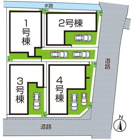 新築一戸建～大阪市東住吉区住道矢田　２０期　全４邸