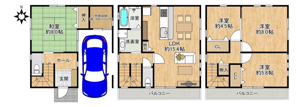 桑津５（北田辺駅） 4290万円