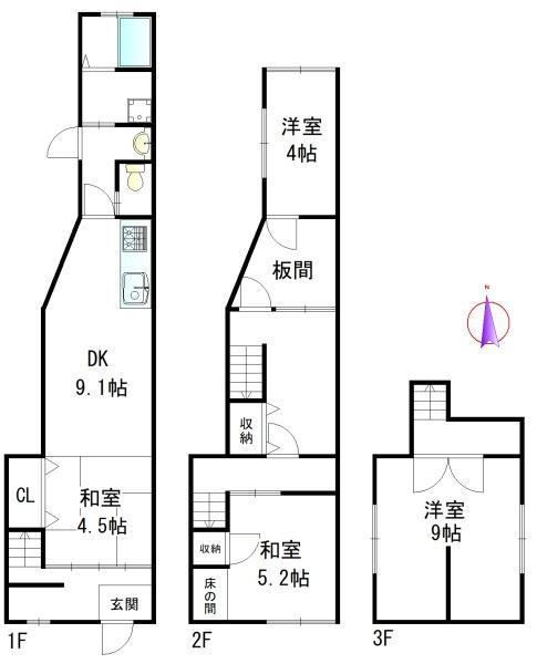 安朱中溝町（山科駅） 780万円