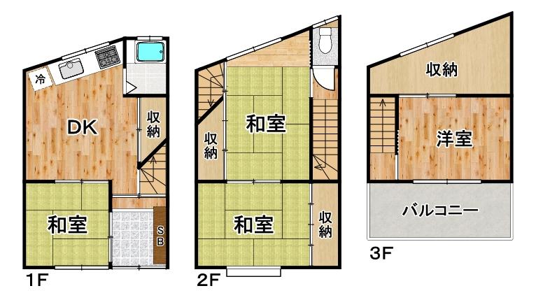 四貫島２（千鳥橋駅） 700万円