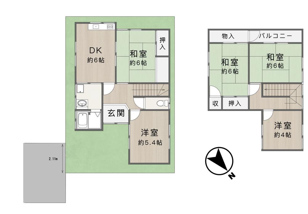 字大山崎小字堀尻（大山崎駅） 1420万円